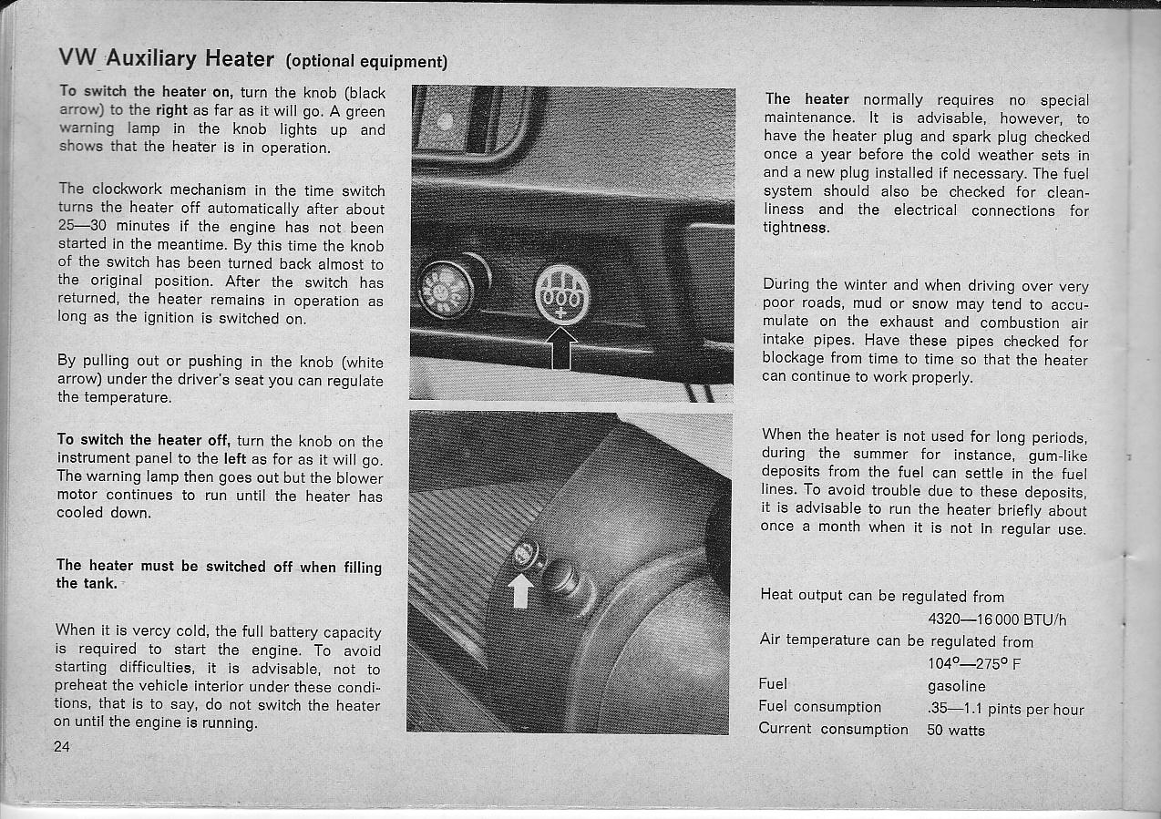 1971 vw bus owners manual