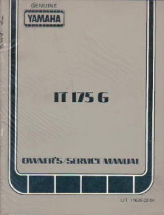 1981 yamaha sr250 owners manual