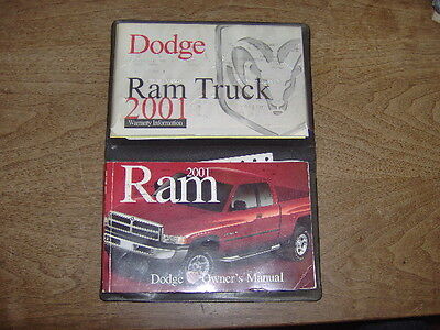 2001 dodge ram owners manual