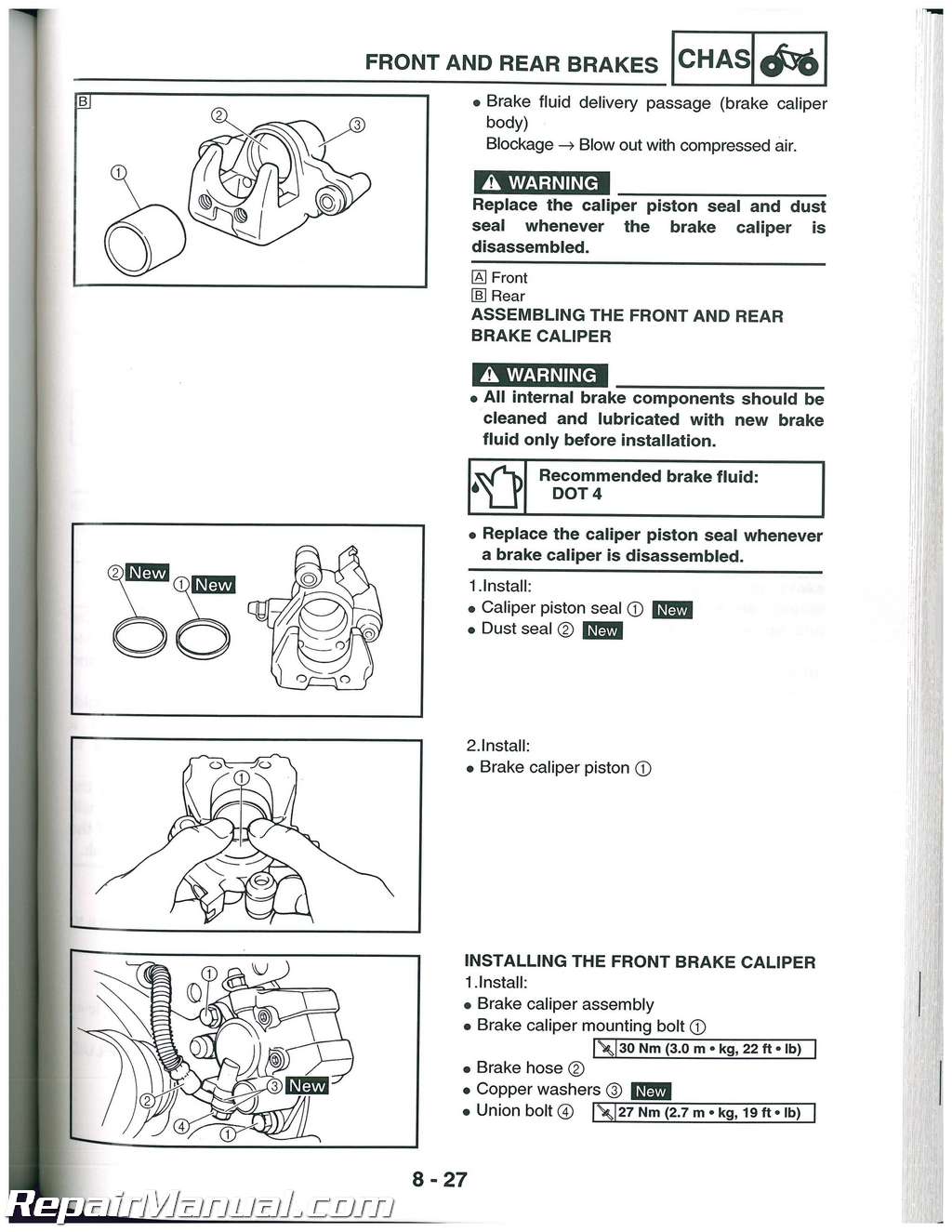 2004 yamaha pw50 owners manual