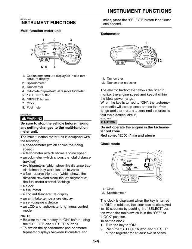 2009 yamaha fz1 service manual