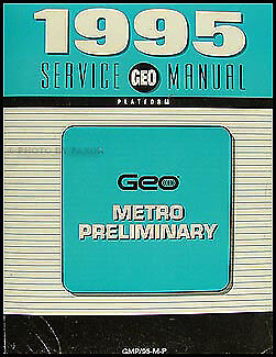 95 geo metro service manual