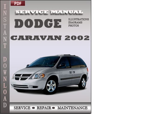 2000 dodge caravan service manual pdf