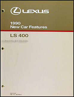 1990 lexus ls400 owners manual