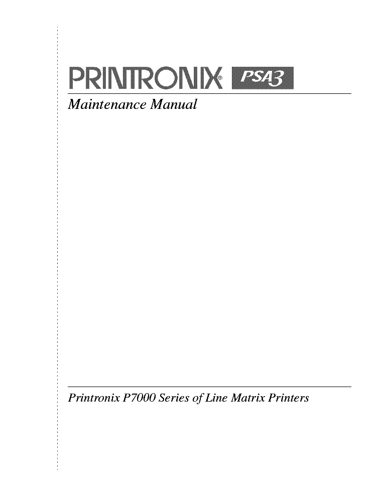 printronix p7000 service manual pdf