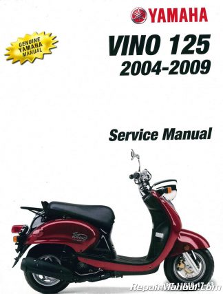2009 yamaha vino 125 owners manual