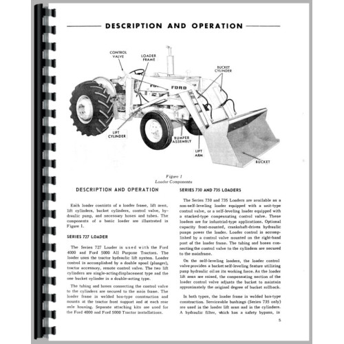 1971 industrial ford backhoe 4500 owners manual