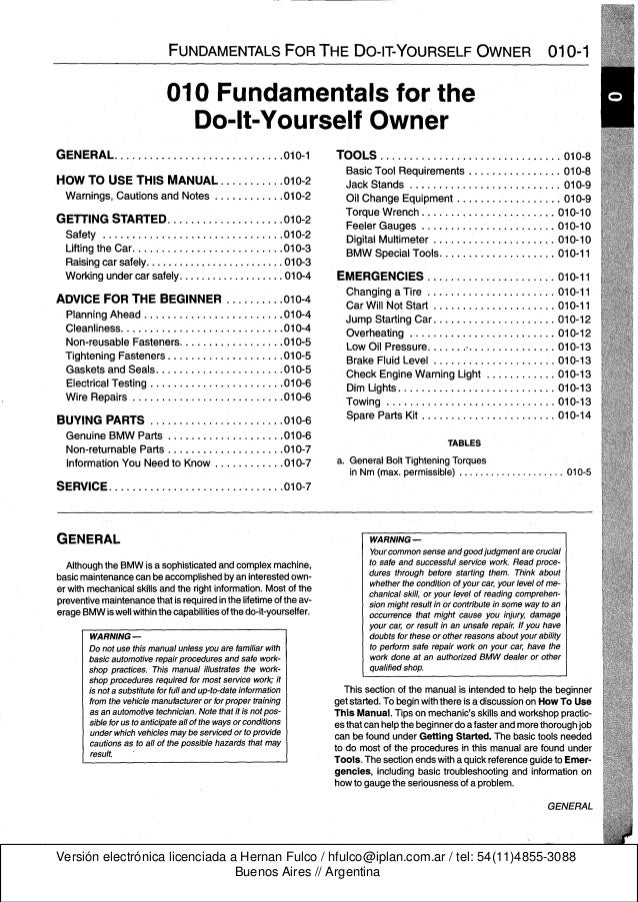 bentley bmw e36 service manual free download