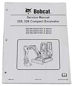 bobcat 325 service manual free