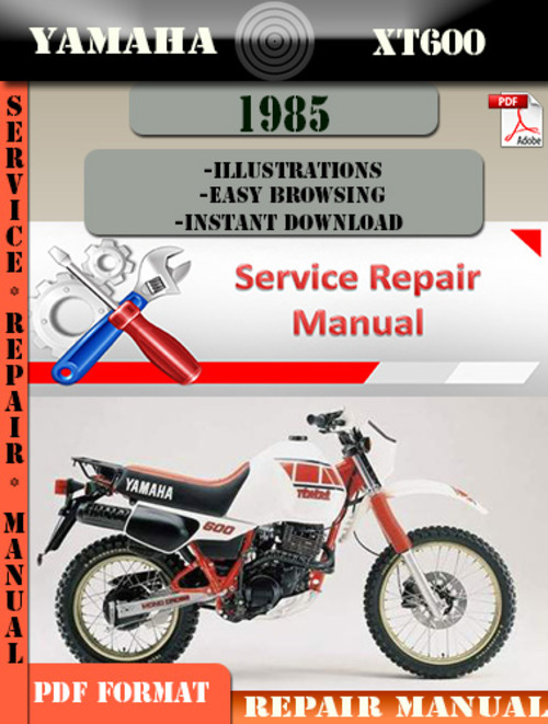 1986 yamaha xt 600 service manual