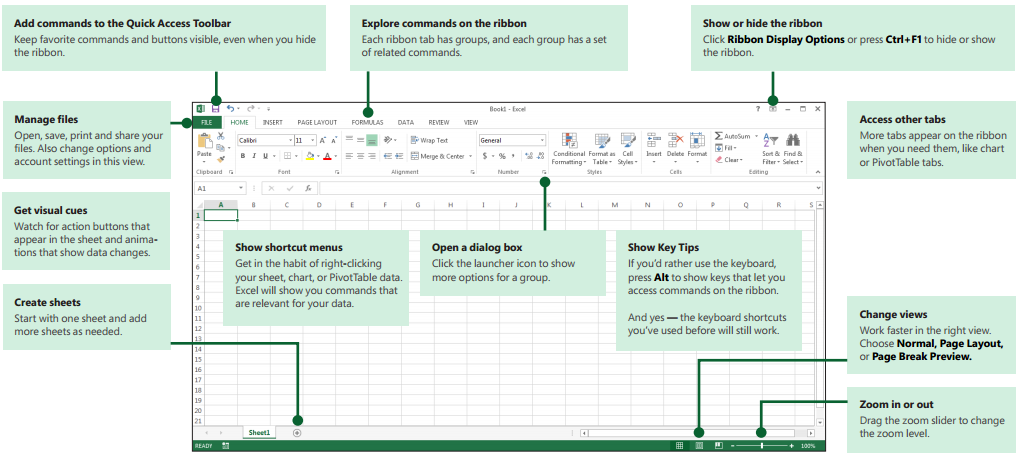 ms excel user manual pdf